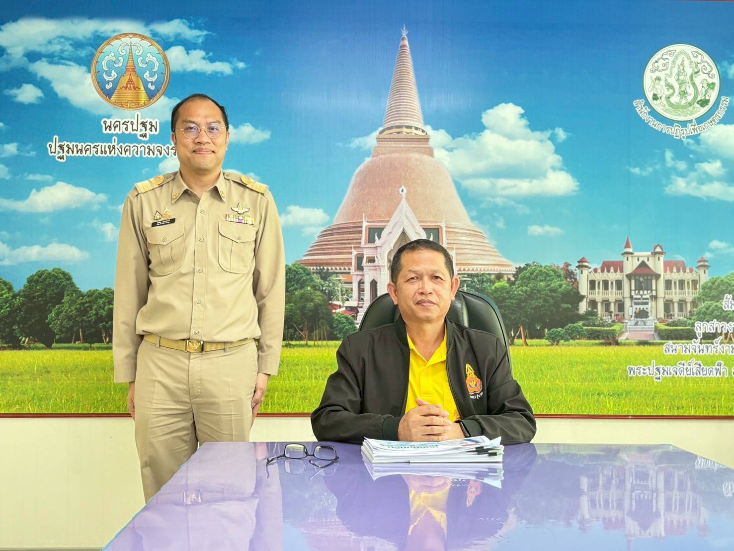 title - ผู้ตรวจราชการ ส.ป.ก. ประชุมตรวจติดตามความก้าวหน้าผลการดำเนินงานตามแผนการตรวจราชการของ ส.ป.ก. ประจำปีงบประมาณ พ.ศ. 2568 รอบที่ 2 เขตตรวจราชการที่ 2 จังหวัดนครปฐม